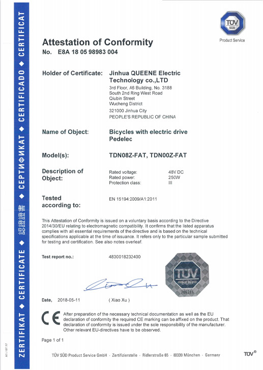 QUEENE ELECTRIC TECHNOLOGY CO.,LTD